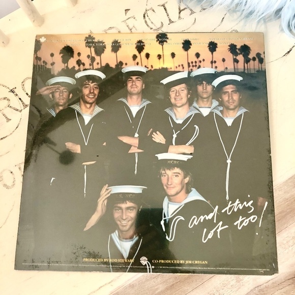 Vinyl, Record, Album, Rod Stewart, Tonight I'm Yours, Vintage, 1981, NEW, SEALED - Picture 3 of 5